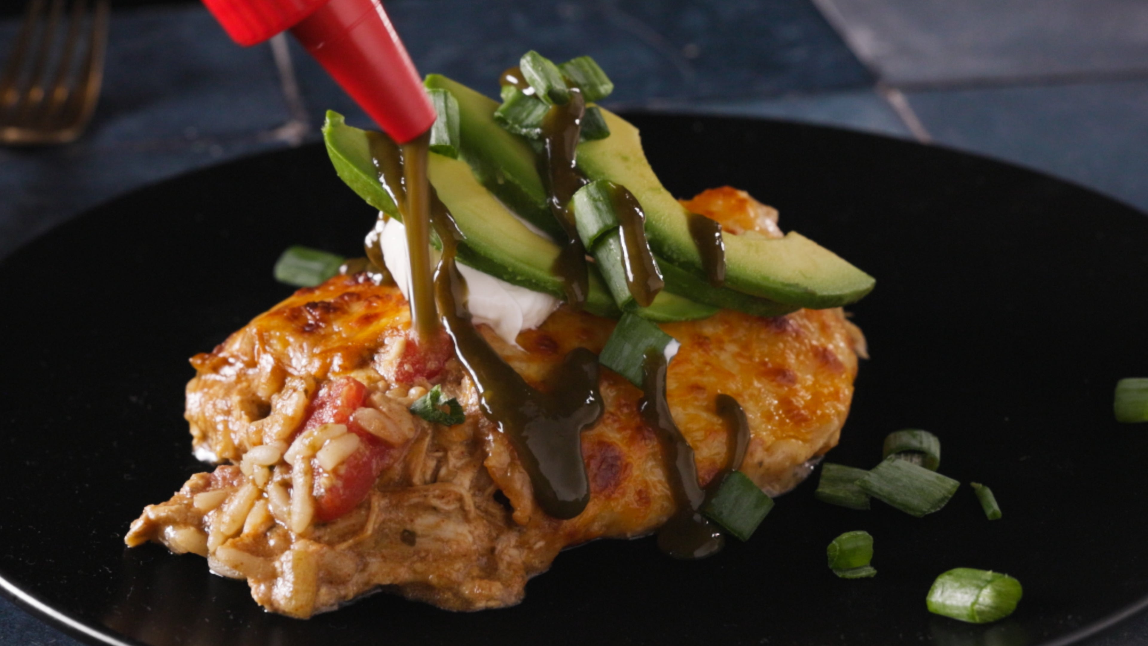 Salsa Verde Chicken Bake