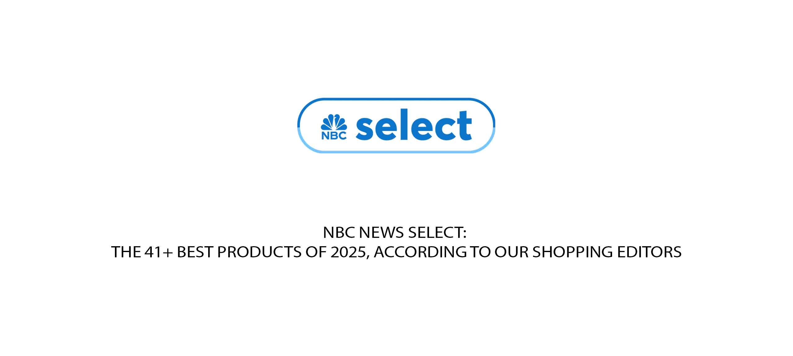 NBC Select logo above text announcing 
