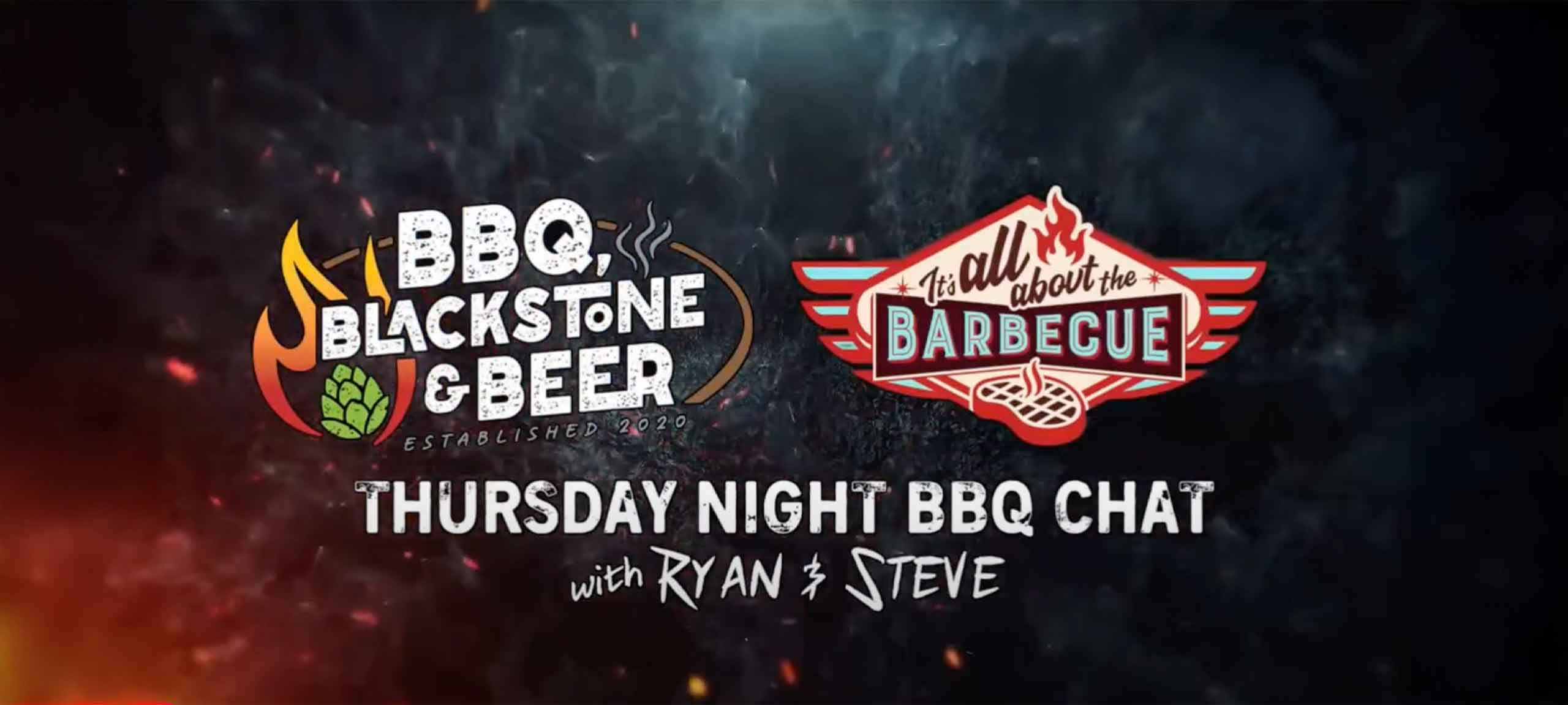 BBQ, Blackstone & Beer and It's All About the Barbecue logos with 