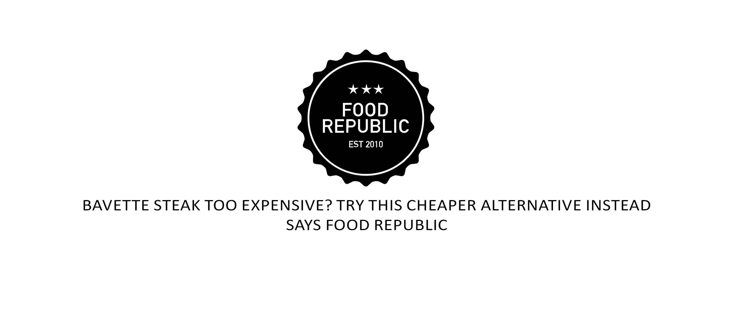 Food Republic logo with three stars above text 