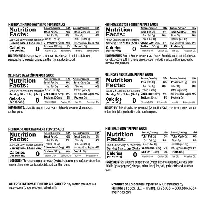 Nutrition Facts. Servings: About 28 servings per container. Serving size: 1 tsp (5mL). Calories 0. Total Fat 0g (0% DV). Saturated Fat 0g (0% DV). Trans Fat 0g. Cholesterol 0mg (0% DV). Sodium 100mg (4% DV). Total Carbohydrate 0g (0% DV). Dietary Fiber 0g (0% DV). Total Sugars 0g. Includes 0g Added Sugars (0% DV). Protein 0g. Vitamin D 0% DV. Calcium 0% DV. Iron 0% DV. Potassium 0% DV.

Nutrition Facts. Servings: About 28 servings per container. Serving size: 1 tsp (5mL). Calories 0. Total Fat 0g (0% DV)...