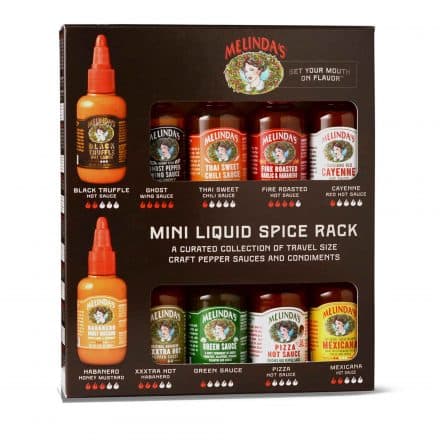 Melinda’s Mini Liquid Spice Rack 10-pack.